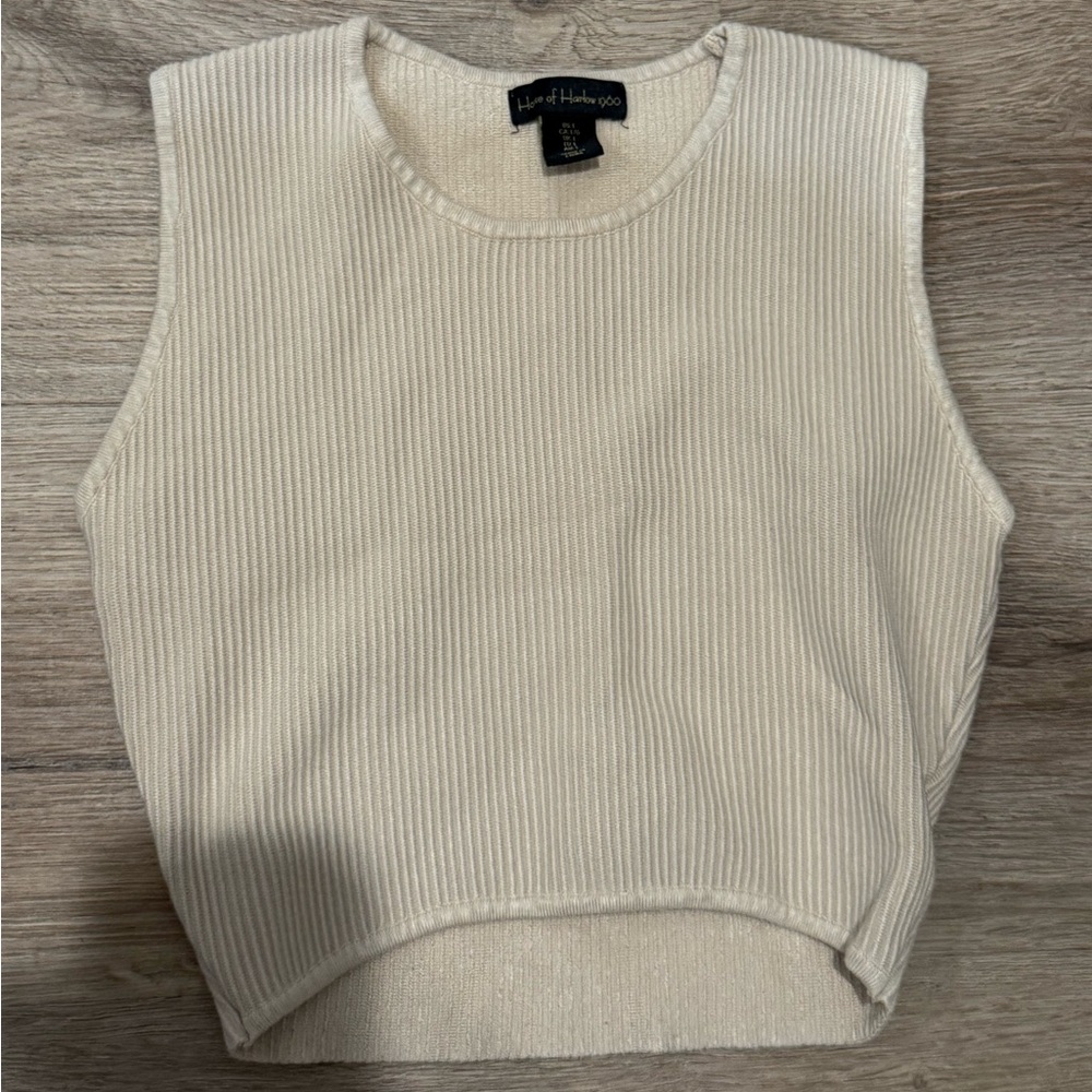 House of Harlow 1960 Revolve Ribbed Crop Tank